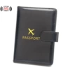 Wallet, anti-magnetic black passport case