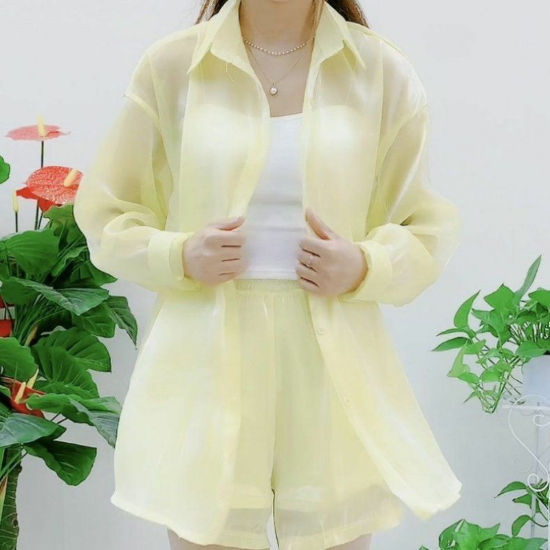 옐로우[싱글 셔츠]