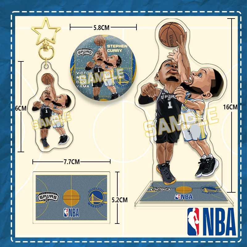 Yuanchuang Q version 库 库 唧 唧 NBA acrylic peripherals