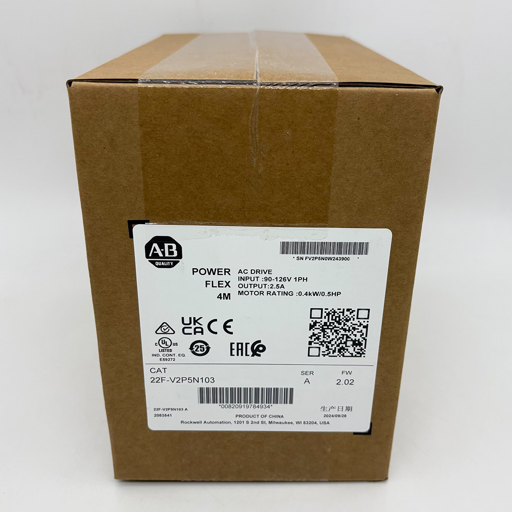22F-V2P5N103变频器罗克韦尔Allen-Bradley全新现货22FV2P5N103