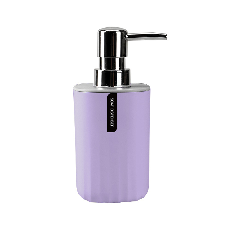 Champú Gel de ducha botella vacía botella simple prensa patrón de onda apretón almacenamiento loción desinfectante de manos botella