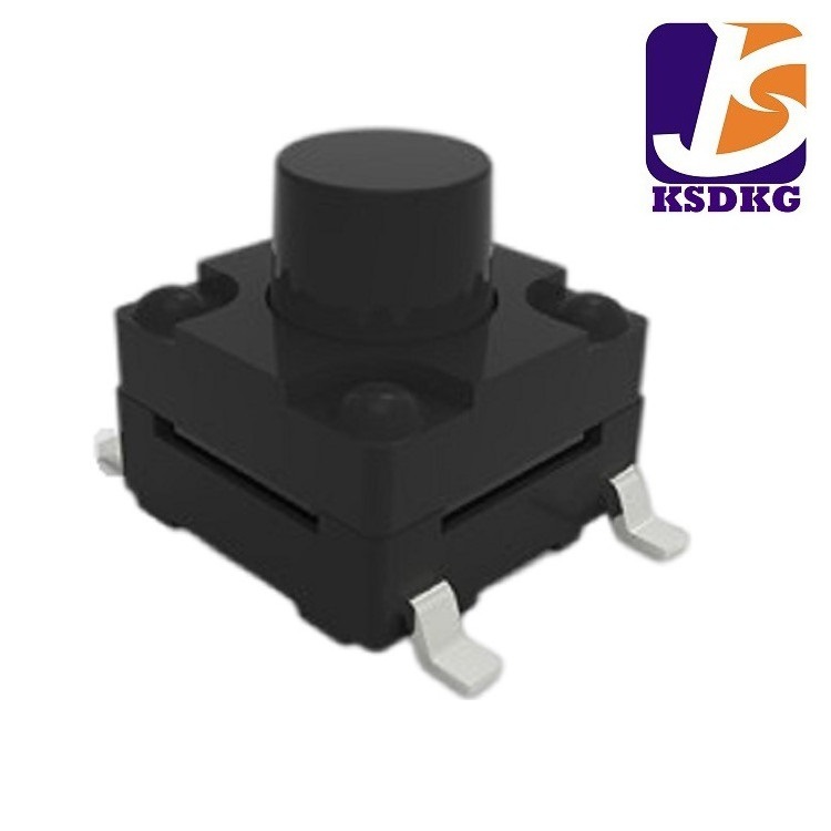 厂家批发  防水轻触开关 四脚插式按键耐高温