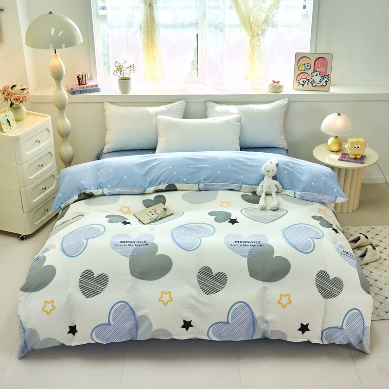 Новый хлопковый набор из четырех частей студенческого общежития