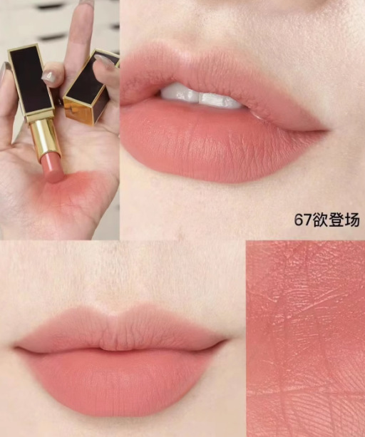 【官方正品】TF口红黑管白细管16滋润哑光100#80#保湿唇膏129唇釉|undefined