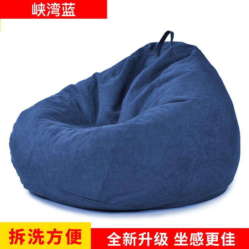 Venta directa de fábrica tela perezoso sofá bolsa de frijol cama silla simple sala de estar dormitorio tatami baño al por mayor tatami