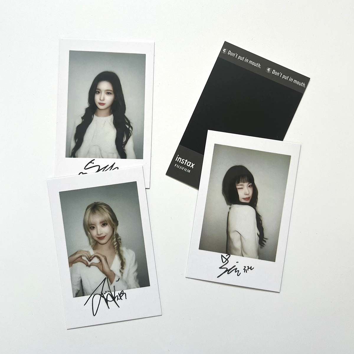 [NMIXX组合LUCKY DRAW EVENT小卡Apple music特典卡 拍立得小卡]