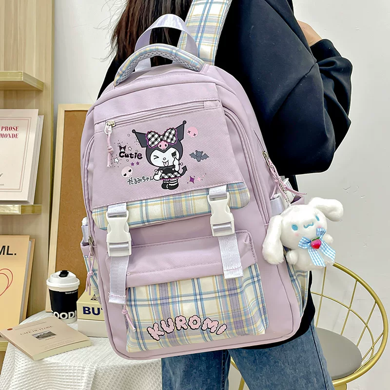 2024 новый Kulomi Yugui Dog Student Backpack для девочек, лёгкий и милый супер лёгкийridge защита мелодия рюкзак
