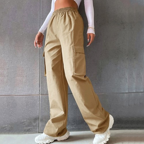 Waistless High-Waisted Wide Leg Straight Leg Loose Elegant Commuting Pants Casual Wide