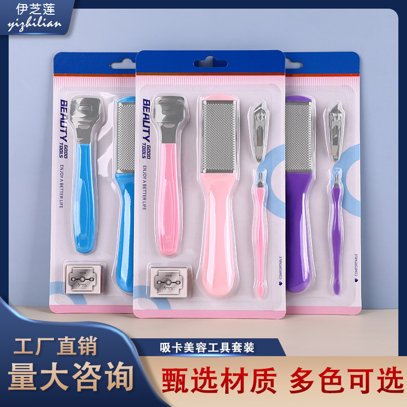 Exfoliating tools set