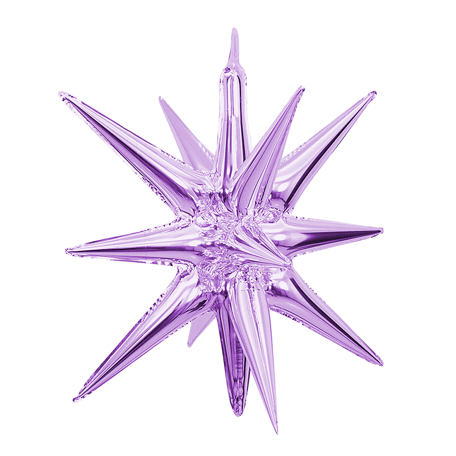 Transfronterizo de 22 pulgadas explotando una estrella en gota de agua brillante de aluminio 4D película de aluminio globo de aluminio diseño de fiesta de cumpleaños image 13