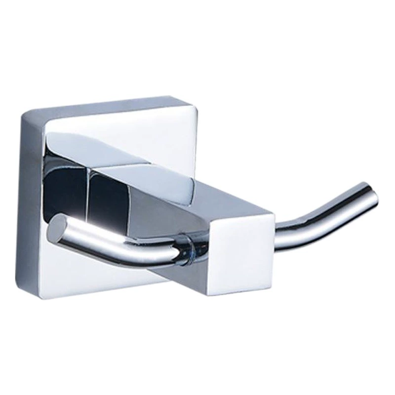 Крючок для полотенец из нержавеющей стали с хромированием, одинарный, для ванной комнаты, вешалка для одежды, трансграничные поставки