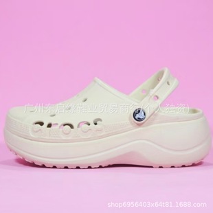 cross New Summer Thick-soled Beiya Cloud Clogs Women's Shoes Beiya Thick Soles Increased Wear-resistant Breathable Non-slip Summer