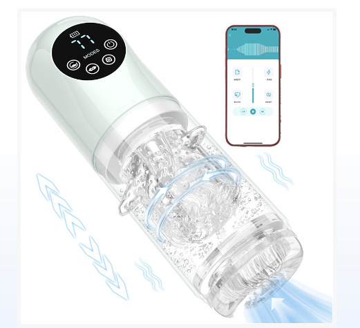 Máquina de masturbación de 2 generaciones, telescópico automático, rotación, succión, vibración, baño de agua, lengua, Aerole
