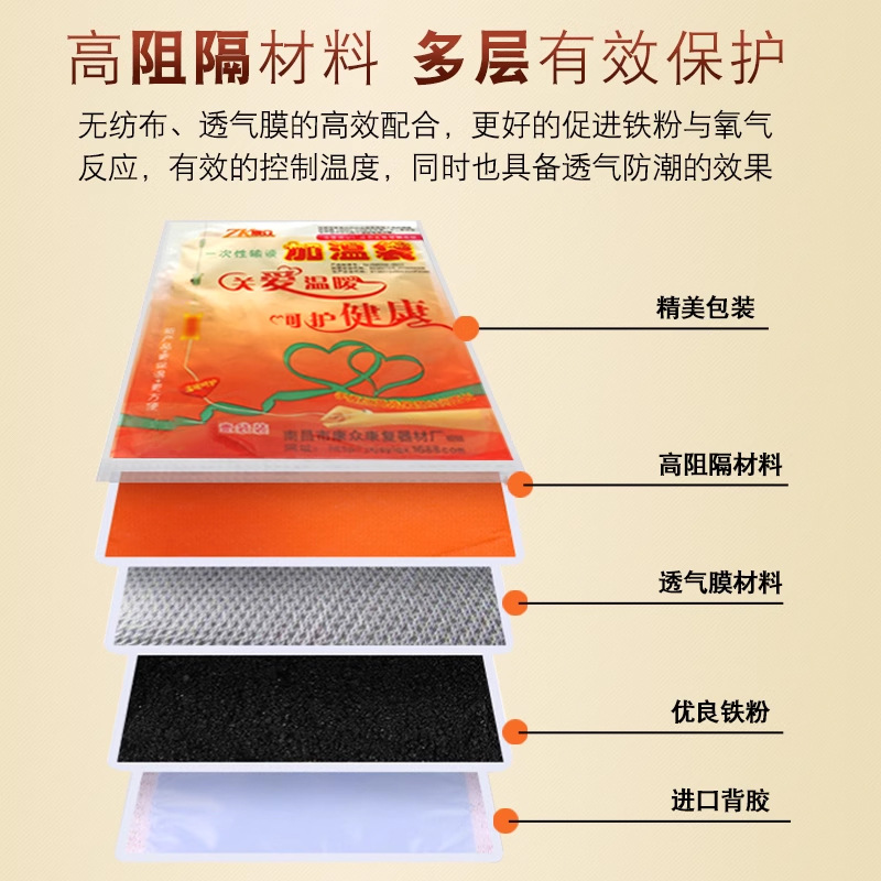 醫用一次性輸液加溫袋加熱貼熱敷加溫包加熱器點滴吊瓶暖貼暖寶寶