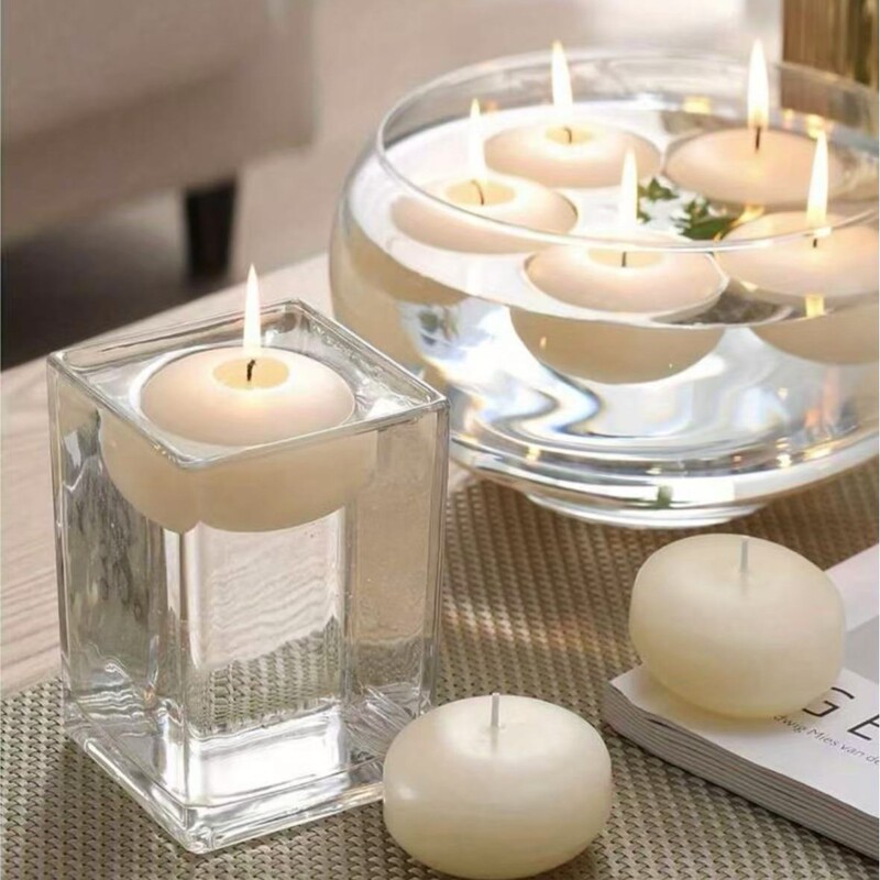 10/30/50 romantic candlelight ambiance dinner floating candles water floating candles