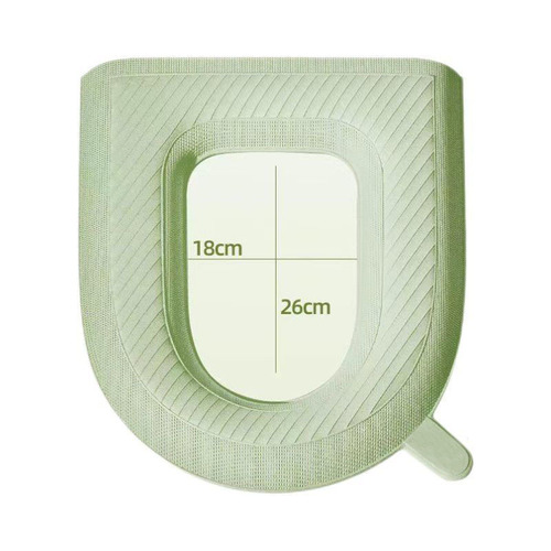 Portable EVA toilet mat with handle, waterproof foam, universal for all seasons, washable, ice-free toilet seat in winter