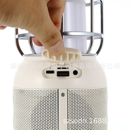 Outdoor Bluetooth Speaker, Wireless RGB Cool Portable Karaoke Microphone & Compact Home Karaoke System