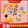 手工定制树脂奶油胶发卡