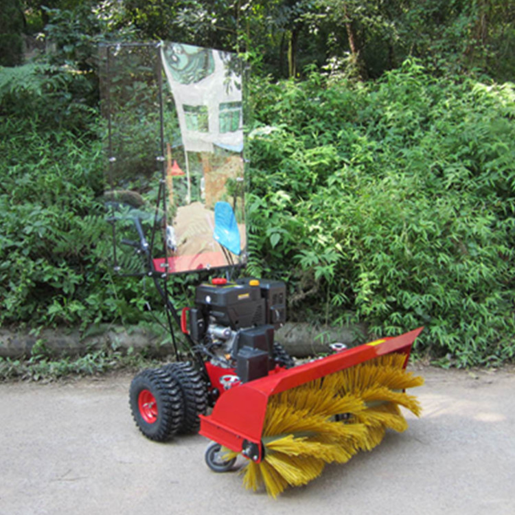 聚仁扫雪机小型路面清雪机多功能清雪车除雪机