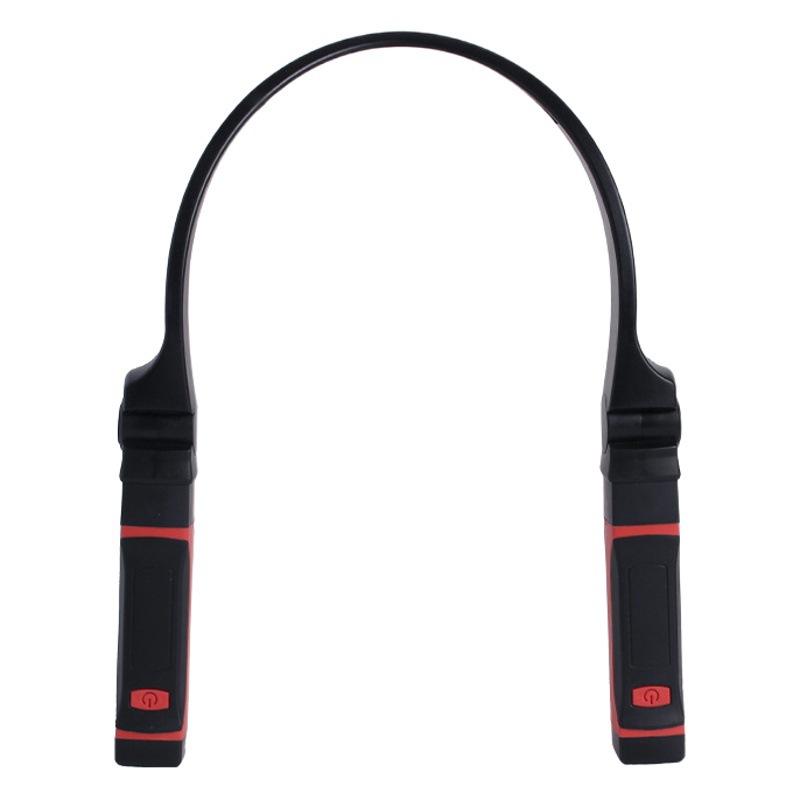 Transfronteriza nueva magnética colgante cuello luz USB recargable noche lectura faro LED iluminación exterior camping luz de una sola pieza de entrega