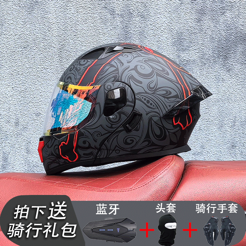 Orz casco de motocicleta para hombre verano Bluetooth 3c certificación estándar nacional locomotora para mujer invierno cuatro estaciones casco de seguridad universal