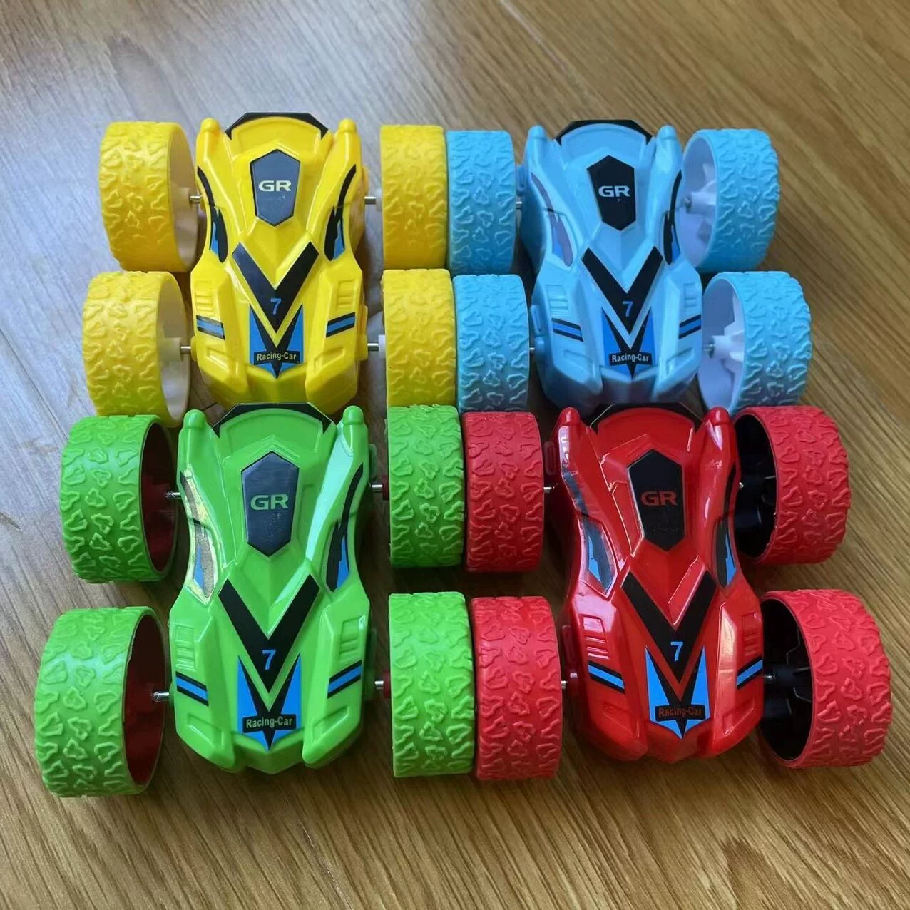 Interactive inertia toy car for boys, off-road SUV