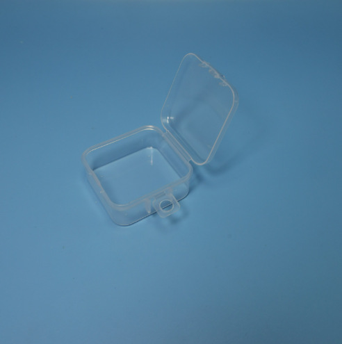 正方形PPプラスチックボックス正方形半透明包装ボックス小物ボックス蓋付き部品ジュエリー収納ボックス