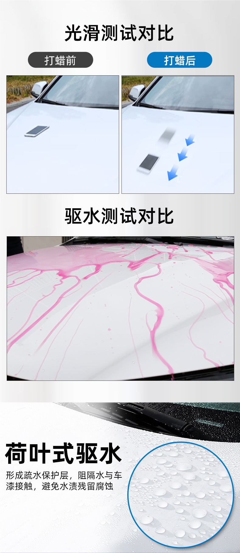 Car Wax Black White Car Special Car Wax Car Paint Waxing Maintenance Glazing Universal Coating Maintenance Scratch Polishing