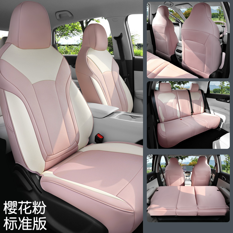 Set All Seasons – Geely Modelə uyğun (Original) oturacaq örtükləri - pink