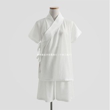 古代汉服交领明制汉服中衣中裤齐腰马面裙打底里衣内衬阔腿裤寝衣