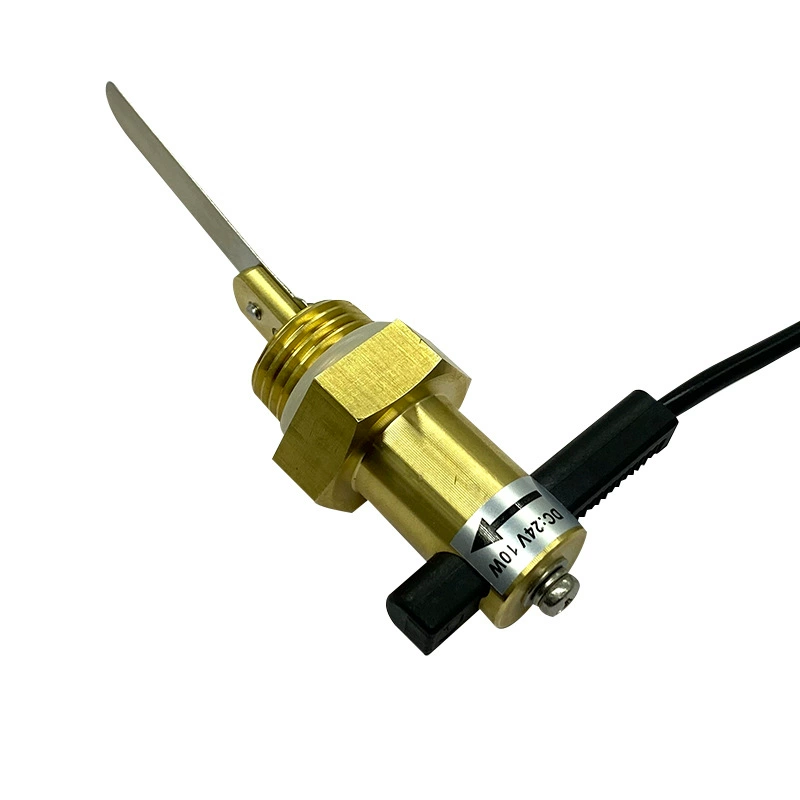 Saishenger Plate-type Water Flow Switch DN15 Brass Target Water Flow Switch G1/2 Heat Pump Flow Switch