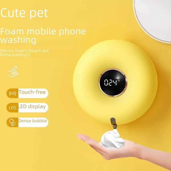 Factory direct intelligent wall-mounted mobile phone automatic soap dispenser foam sensor soap dispenser gift dispenser
