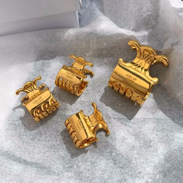 celi凯旋门抓夹女小号高级感精致侧边公主头发夹子刘海夹金属发饰