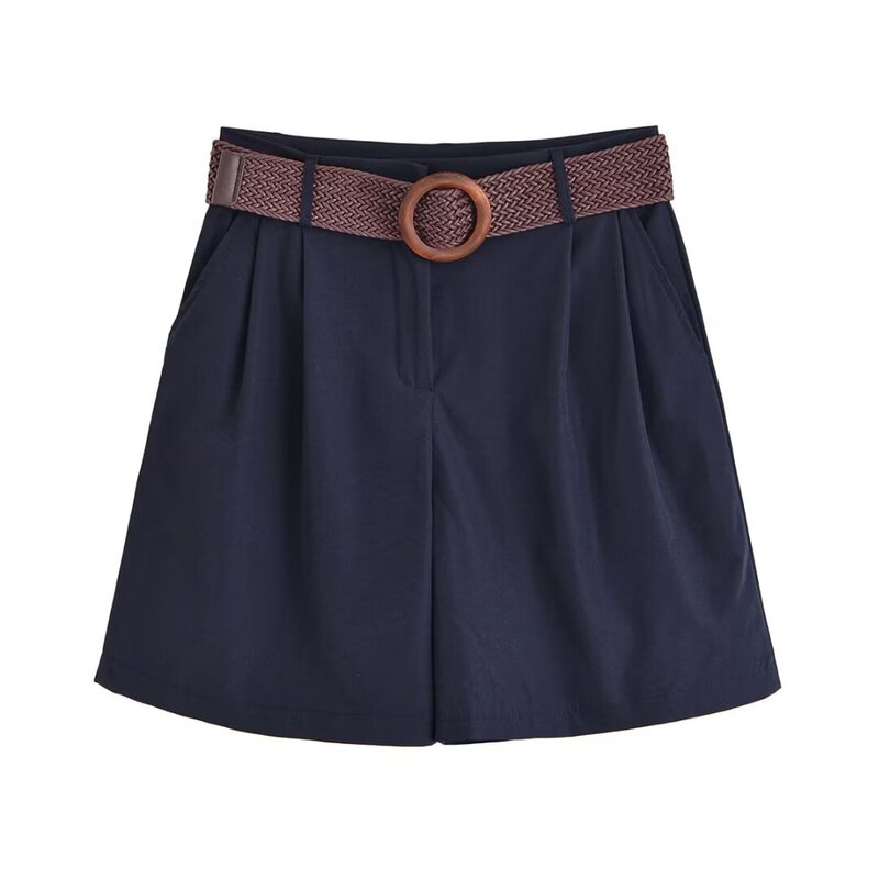ZR 外国貿易卸売ヨーロッパとアメリカンスタイルの婦人服ファッションシンプルなシャツカジュアルショーツ 8372226 8372444|undefined