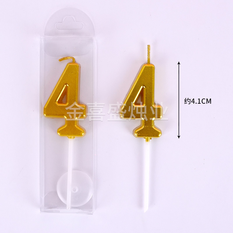批发数字蜡烛pvc独立包装派对气氛布置生日蛋糕装饰数字蜡烛创意|undefined