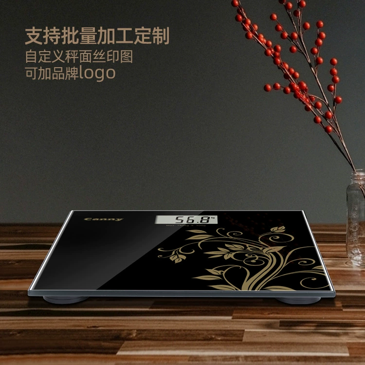 Заводская оптовая продажа настраиваемых электронных весов с шелкографией для домашнего использования