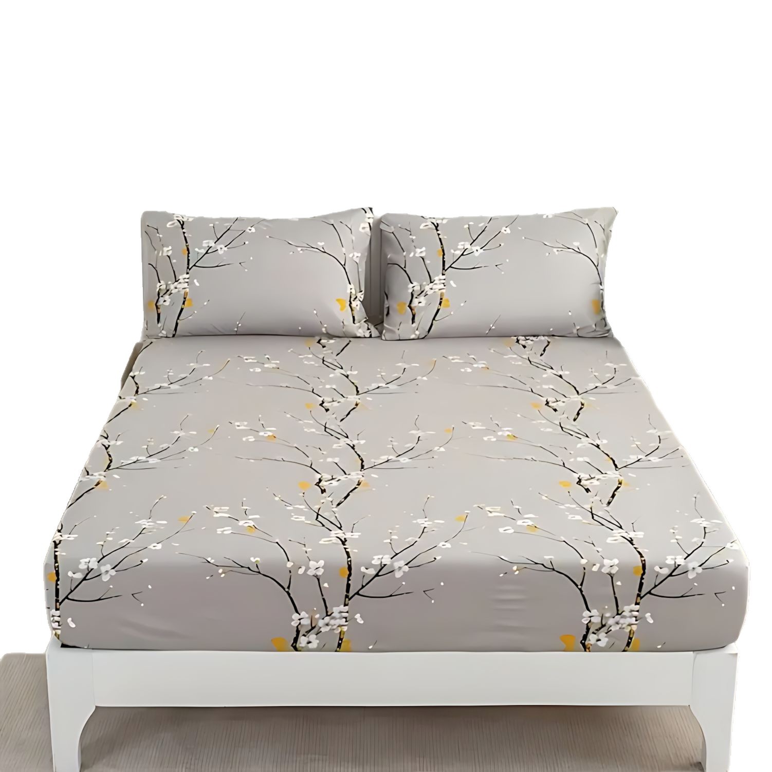 TEMU / JIT fresco y simple flor suave cama cómoda cama