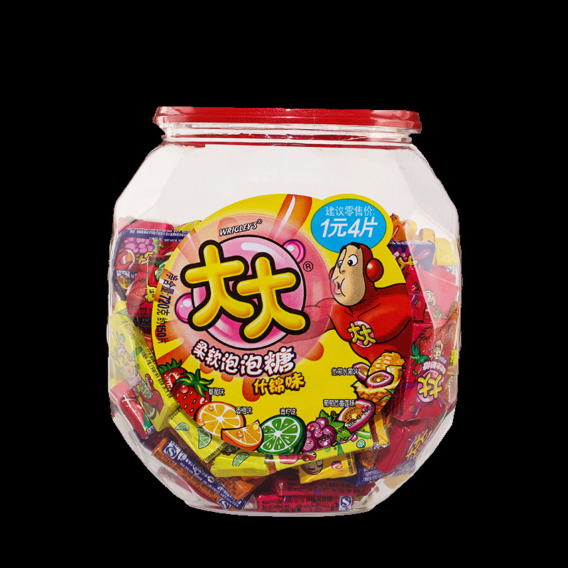 Big bubble gum assorted flavors 50/150 pieces children's chewing candies childhood snacks blowing bubbles