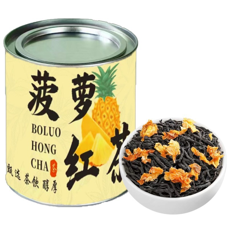 [파인애플 홍차] [총 500g 캔 2캔] [재고] - [정통 파인애플 홍차를 맛보세요]