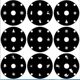 Shenzhen special offer, black and white, snowflake lamp, lawn lamp, film