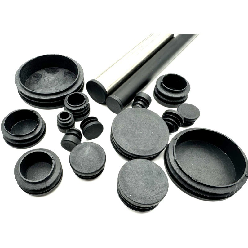 Оптовая Продажа с фабрики пластиковая труба круглая пробка Нержавеющая сталь защита круглая пробка резиновая пробка мебельная фурнитура