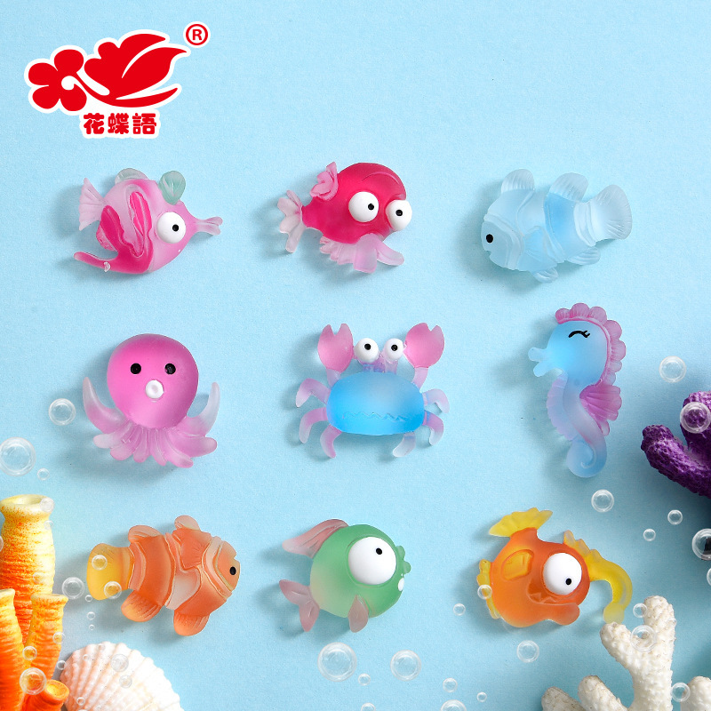 New Marine Tropical Animal Series Small Accessories Wholesale Handmade DIY Material Headband Hair Accessories Micro Landscape Accessories New Marine Tropical Animal Series Small Accessories Wholesale Handmade DIY Material Headband Hair Accessories Micro Landscape Accessories