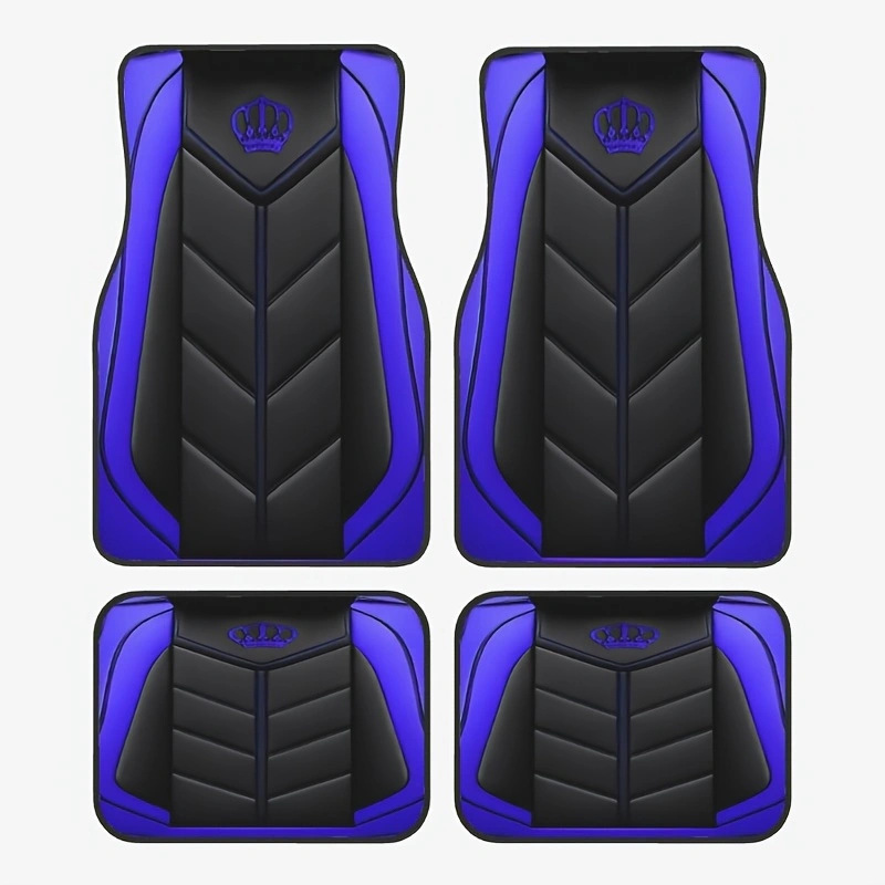TEMU retro estilo nórdico alfombra de pie de coche alfombra de cuatro piezas tapete resistente a las manchas almohadilla de pie Amazon TEMU al por mayor