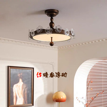 梅花护眼书房灯主卧灯家用复古全光谱护眼灯新款中古风卧室吸顶灯