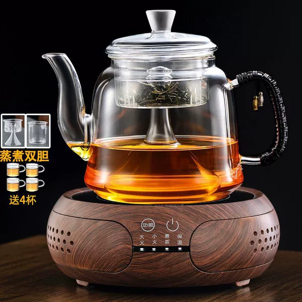 Tangle B Style Cooking Kettle + Red Oak Drum Stove