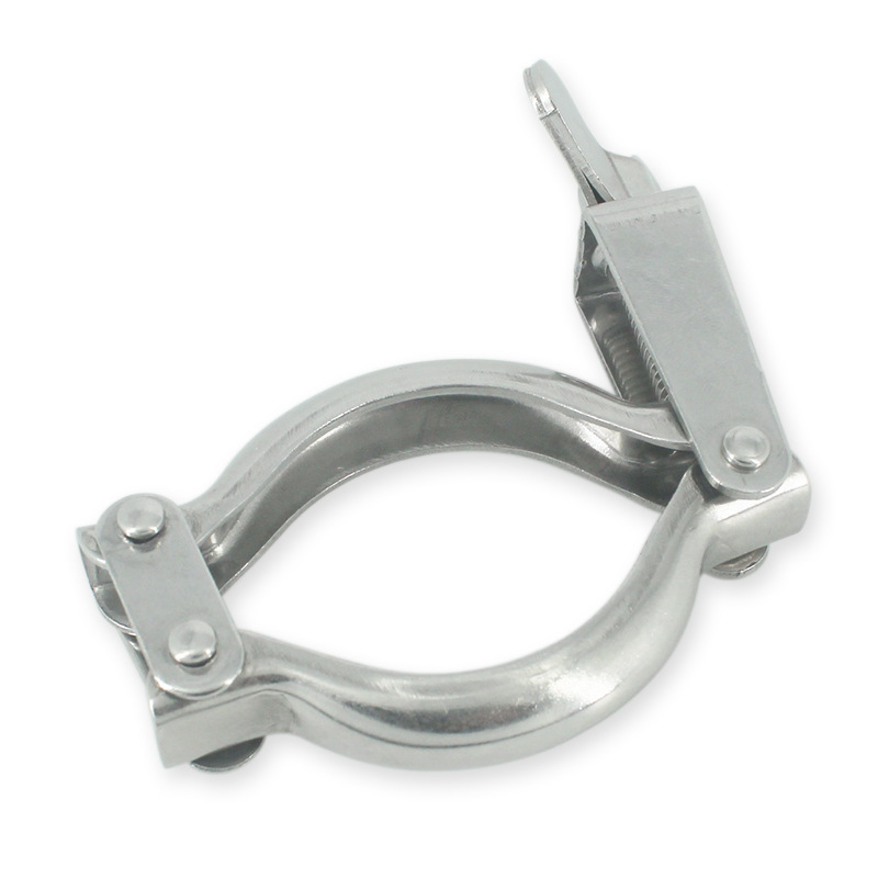 304不锈钢卡箍 卫生级快装接头抱箍 不锈钢快速卡扣法兰卡盘管箍