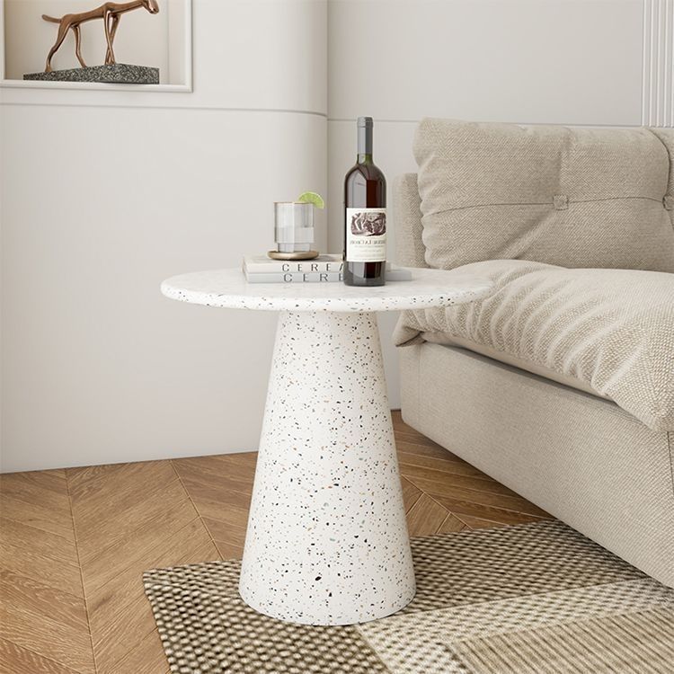 Trendy Homestay Cream-Style Side Table French Bedside Cabinet Living Room Home Small Coffee Table Japanese Light Luxury Style Table