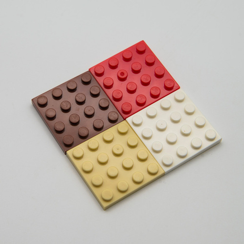 [50G minimum order] Cross-border MOC domestic building blocks are compatible with Lego 3031 small particle DIY assembly 4x4 basic board