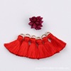 Earrings with tassels, accessory, 2cm, polyester, wholesale