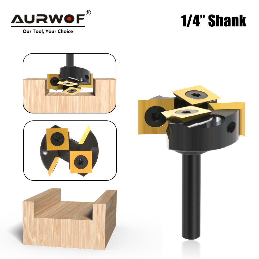 机架式四刃T型刀舍弃式破板刀开槽拉槽刀头T型榫刀木工铣刀